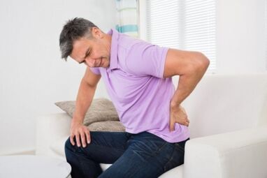 Low -ova bolečina je znak osteohondroze