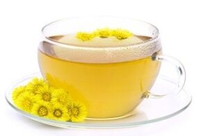 Decoction Coltsfoot za zdravljenje osteohondroze materničnega vratu